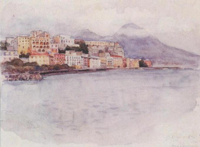 Неаполь кистью Сурикова, 1900