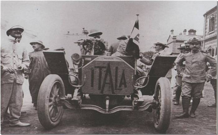 Первый автомобиль, который увидели красноярцы, принадлежал итальянскому князю Боргезе